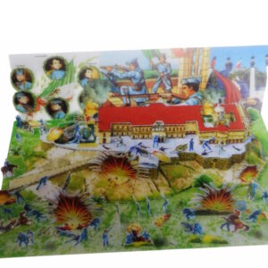 CASTILLO DE CHAPULTEPEC. Maqueta para Recortar y Armar.