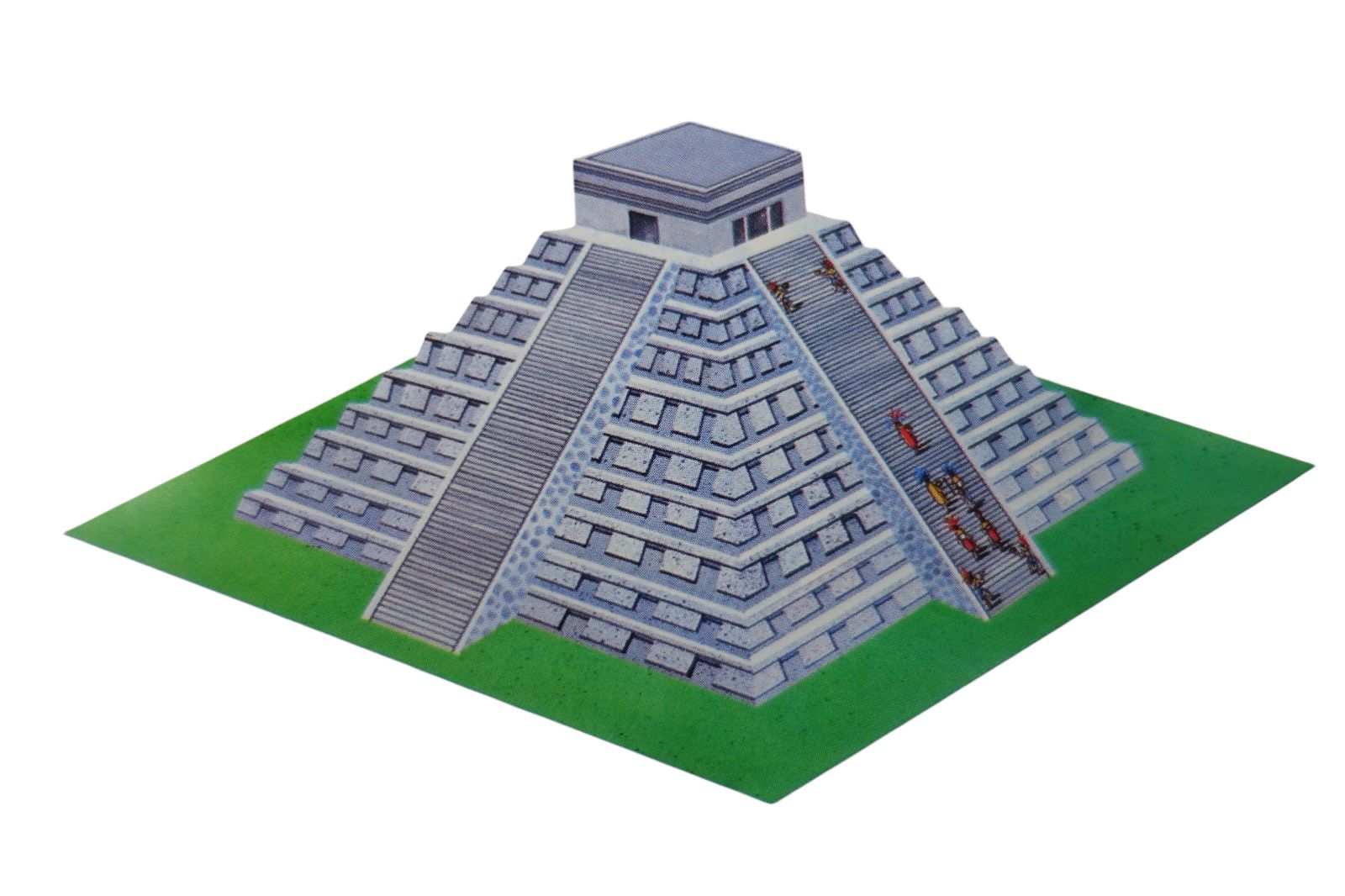 CHICHENITZA Maqueta para Recortar y Armar.