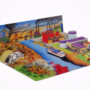 CONTAMINACION AMBIENTAL Maqueta para Recortar y Armar
