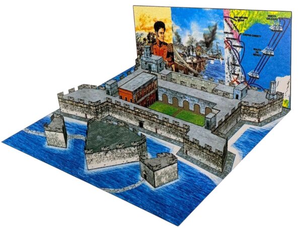 SAN JUAN DE ULUA. Maqueta para Recortar y Armar.