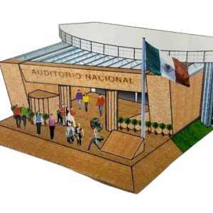 AUDITORIO NACIONAL Maqueta para Recortar y Armar