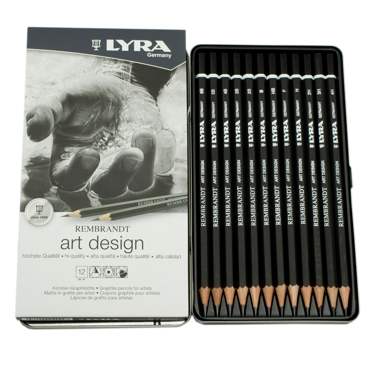 Lápiz ART Design LYRA Graduados para dibujo. | Fuji Hands