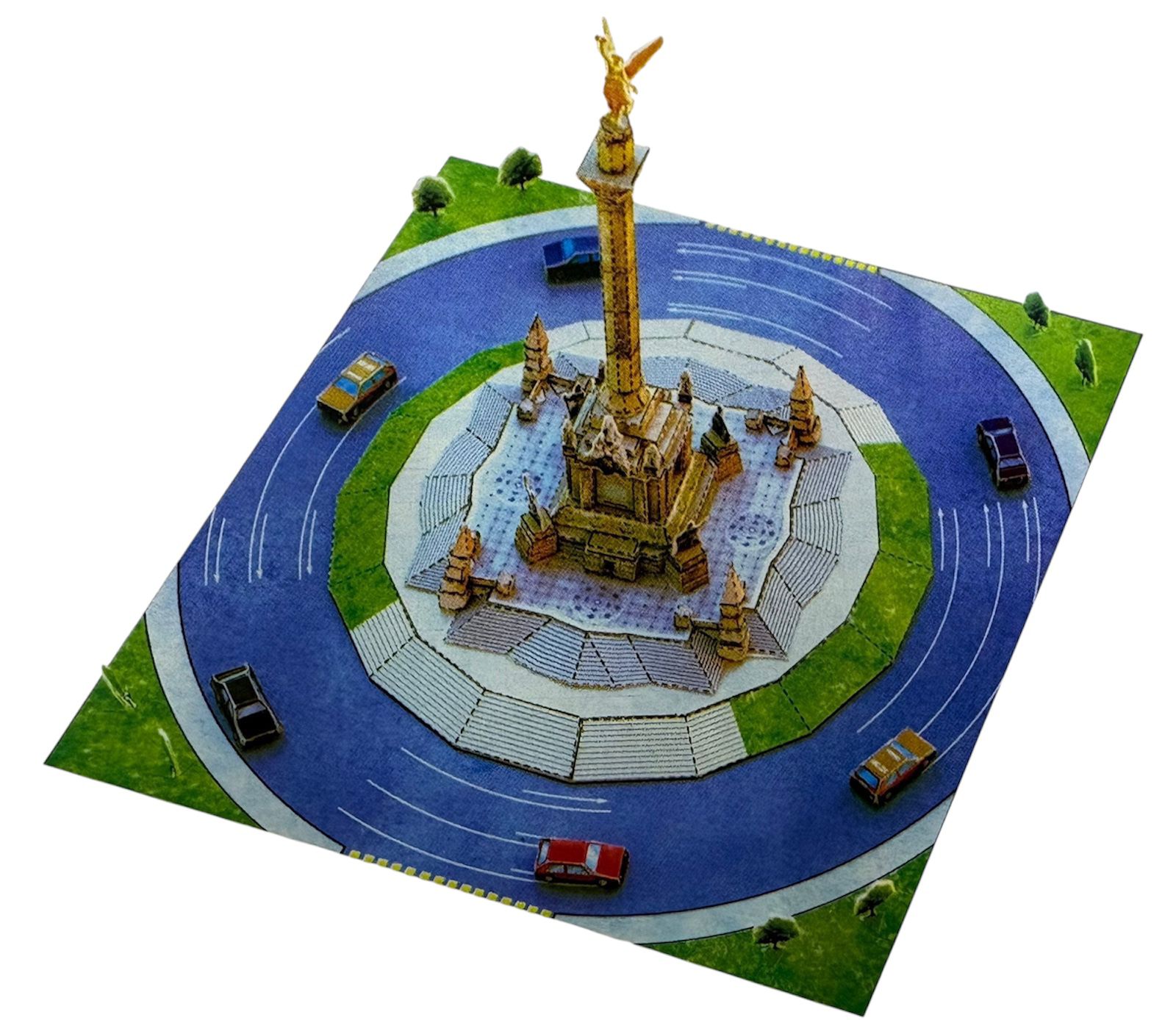 ANGEL DE LA INDEPENDENCIA Maqueta para Recortar y Armar