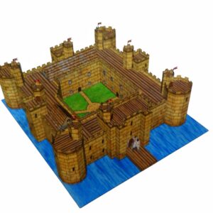 CASTILLO MEDIEVAL Maqueta para Recortar y Armar