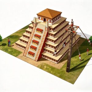 TAJIN Maqueta para Recortar y Armar.