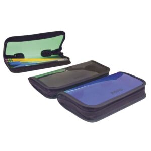 Estuche para Lapices Platico con Cierre Oxford