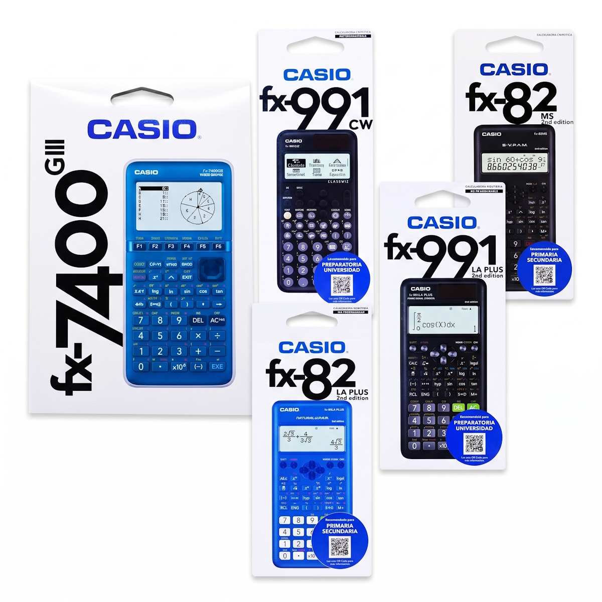 Calculadoras Cientificas CASIO