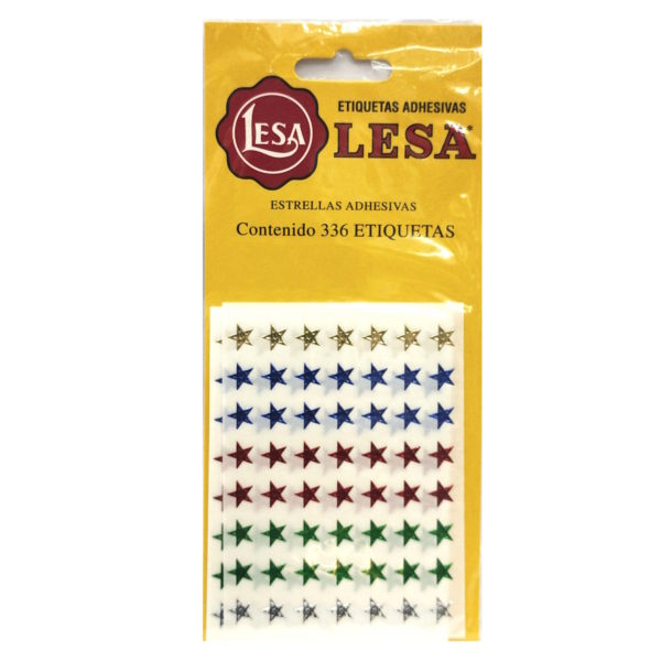 Estrellas Engomadas Colores Surtidos - Image 3