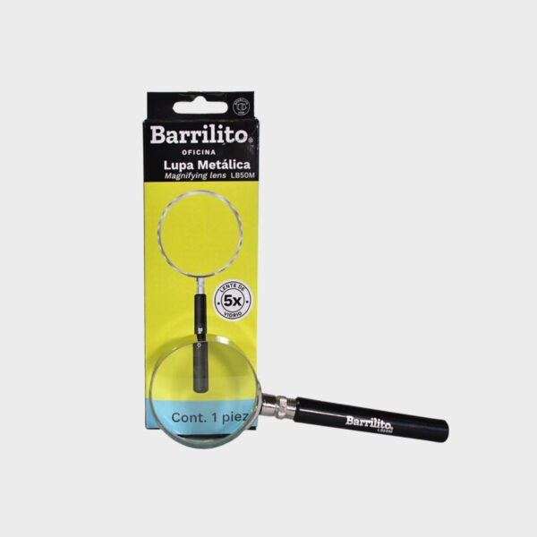 Lupa Cristal con Mango