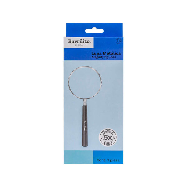 Lupa Cristal con Mango