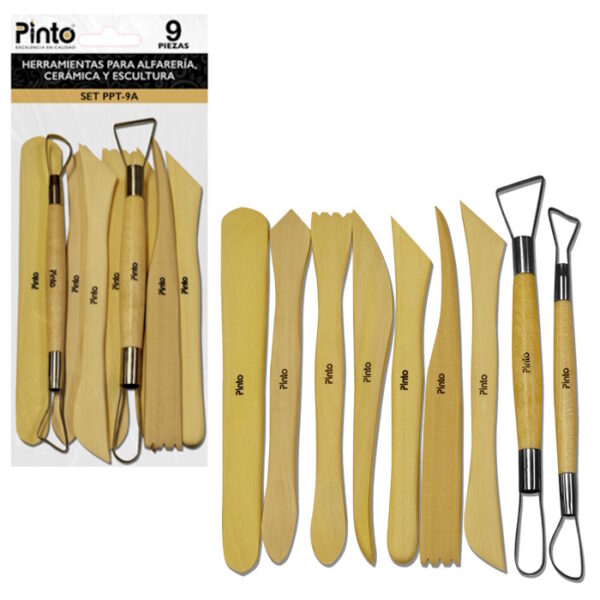 Estique 9 Piezas Modelado