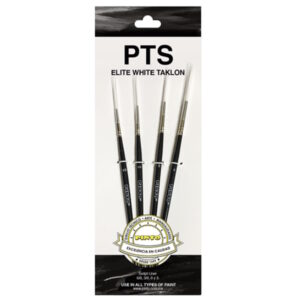 .Pincel Taklón Juego 4 piezas Liner