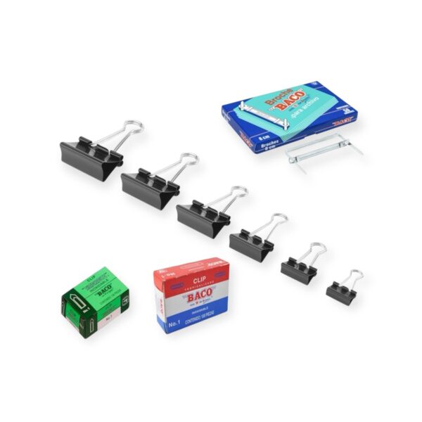 Clips y Broches para documentos