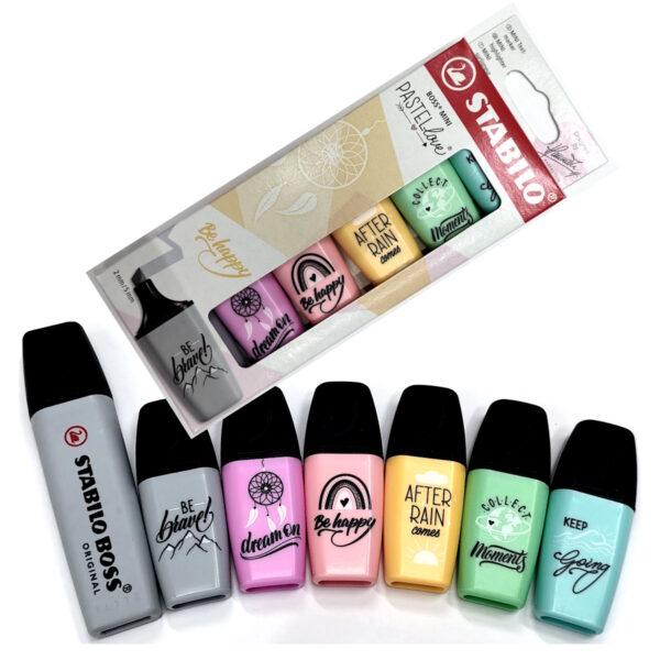 Marcatexto Stabilo BOSS mini pastel B
