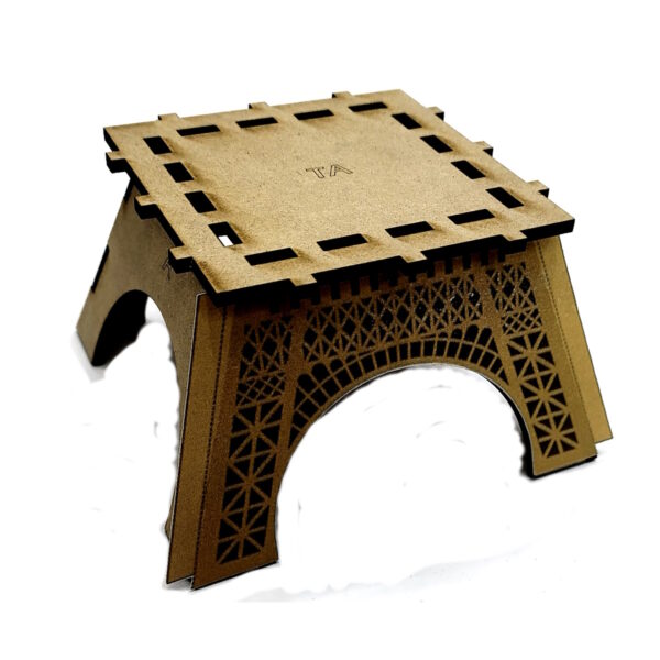 TORRE EIFFEL Mdf armable con adhesivos