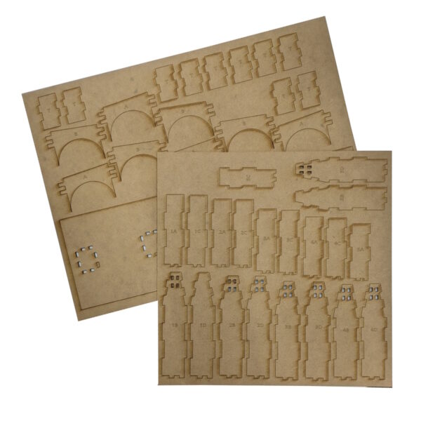 ACUEDUCTO QUERETARO Mdf armable con adhesivos