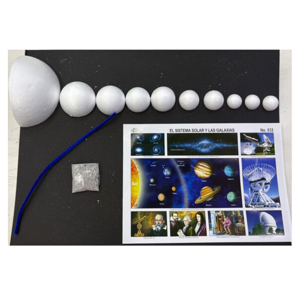 Sistema Solar. Unicel Maqueta