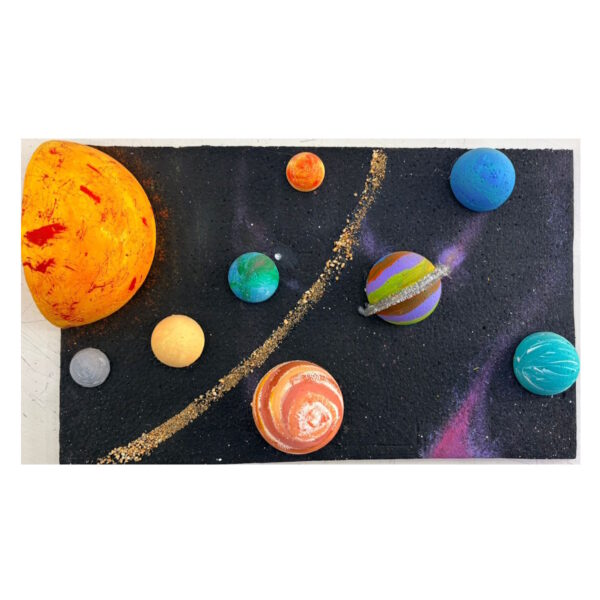 Sistema Solar. Unicel Maqueta