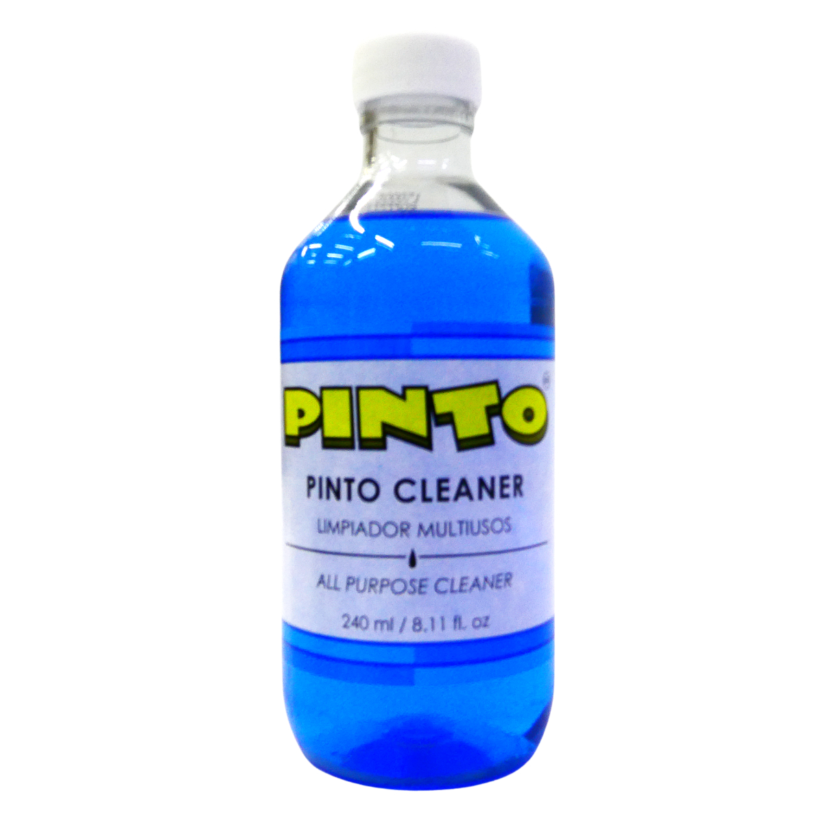 Pinto cleaner. Liquido limpiador arte.