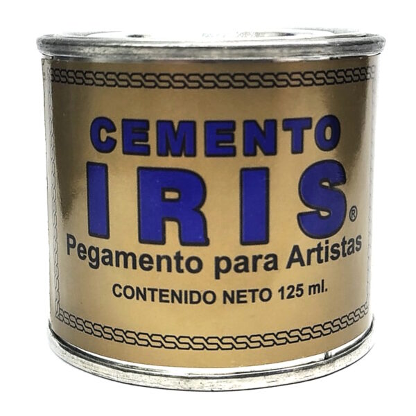 Pegamento IRIS. Cemento de hule para artistas.
