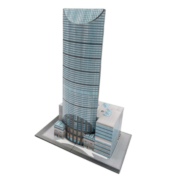 TORRE MAYOR CDMX mdf armable con adhesivos.